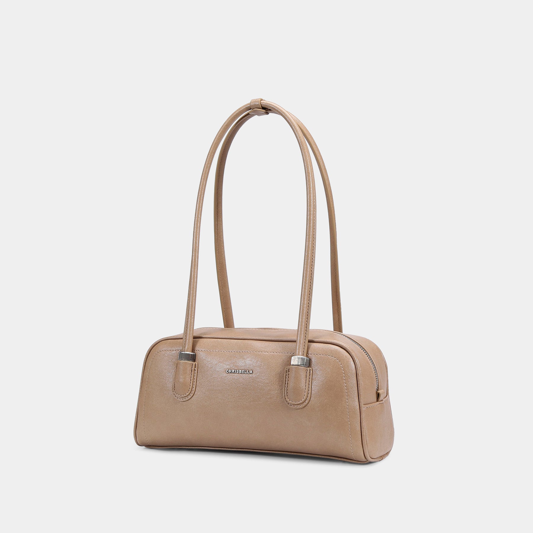 PVC Double-Handle Shoulder Bag