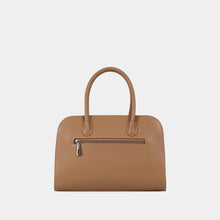 Structured Double-Handle Satchel Bag
