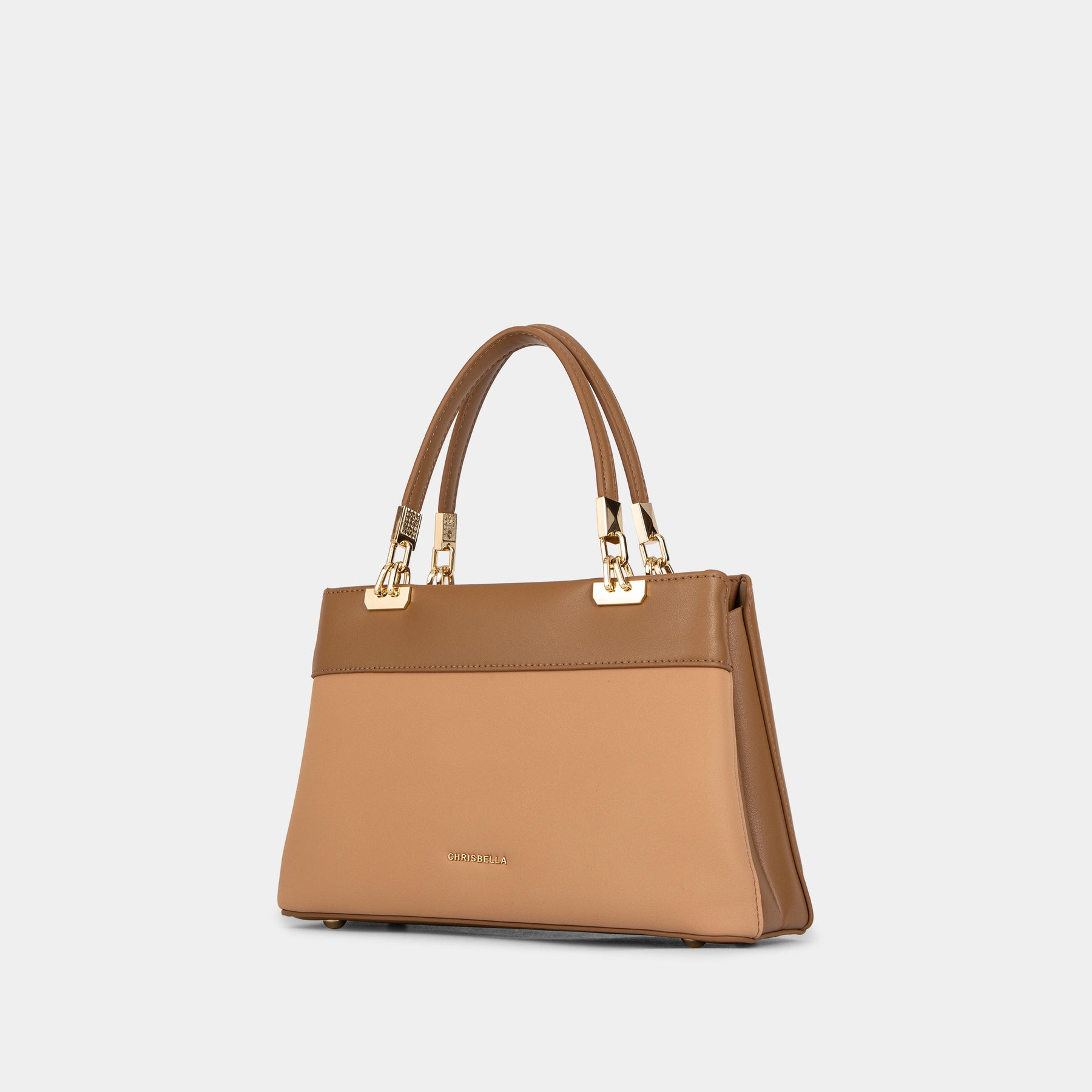 Structured Top-Handle Satchel with Card Pouch