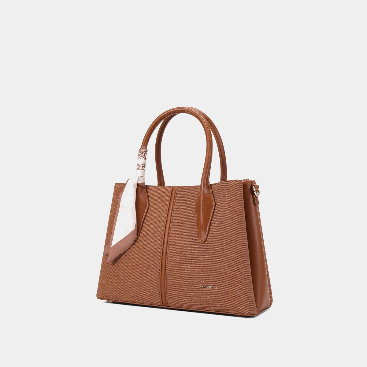 Sac Évasé Structuré avec Foulard