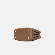 Compact Double-Handle Crossbody Satchel