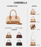 Sac à main Chrisbella bicolore — Élégance du quotidien