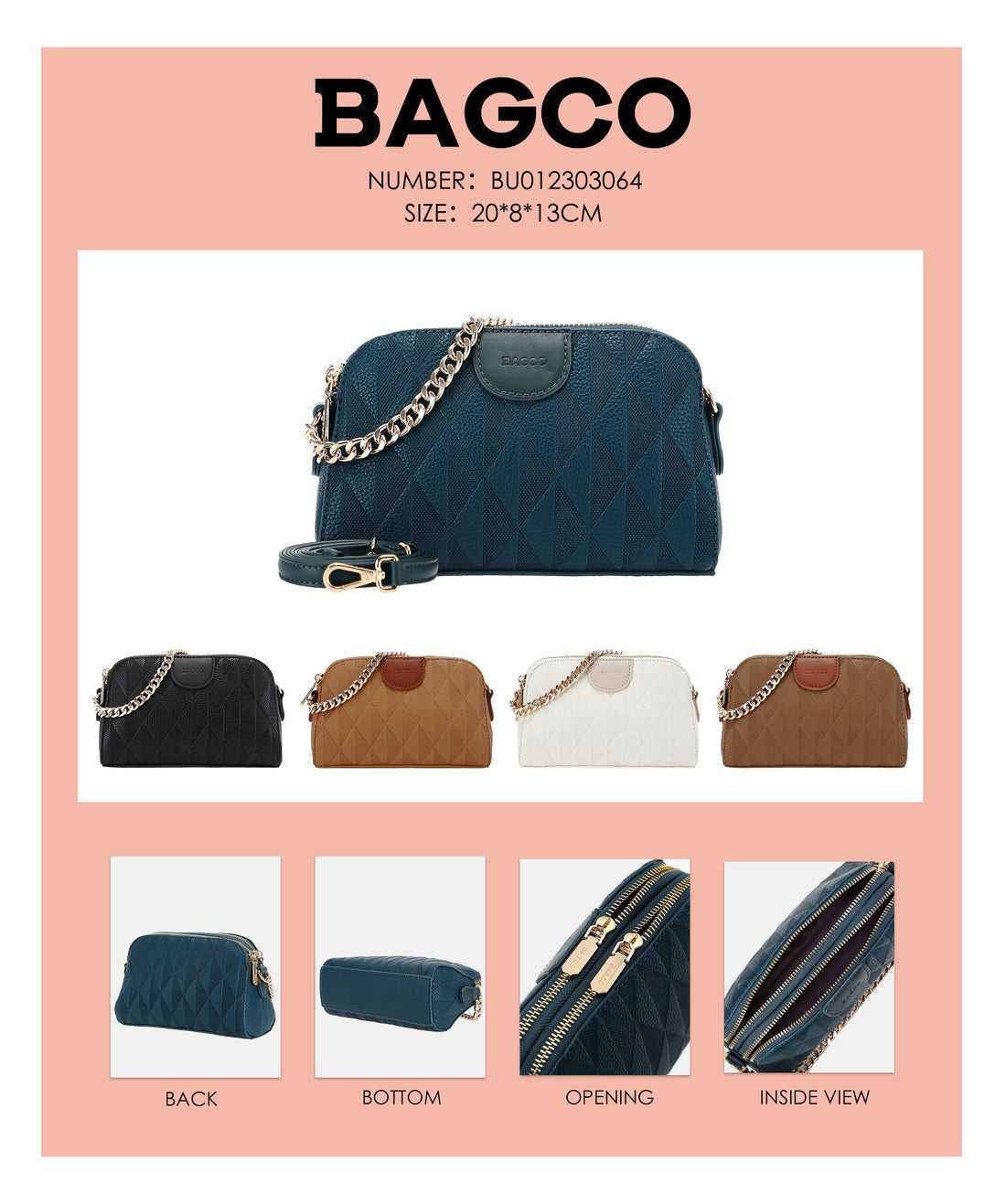 Chrisbella shoulder bag Vert BU012303064