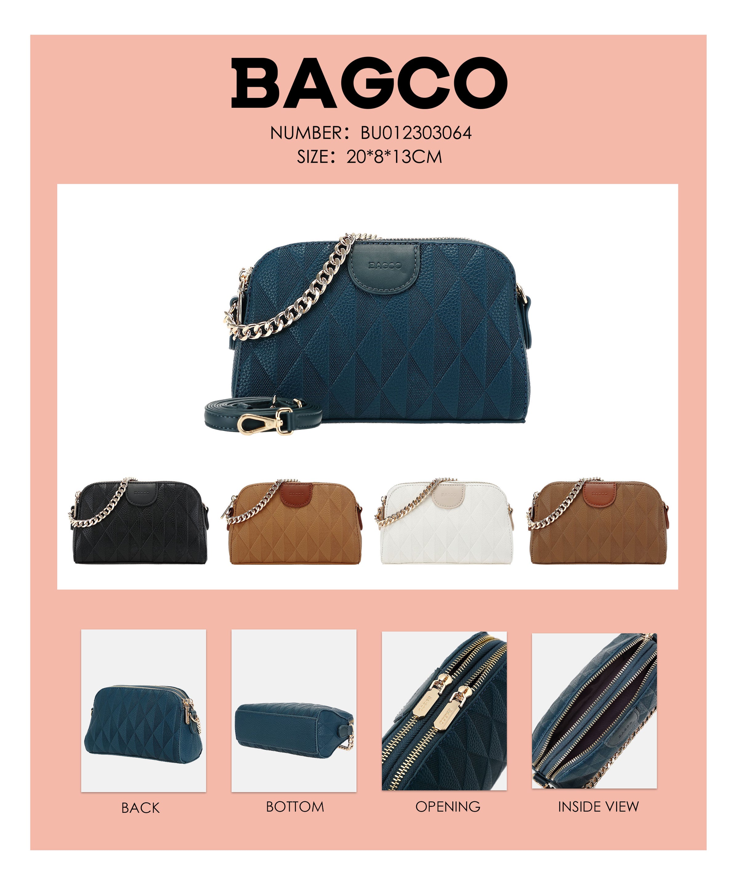 Chrisbella shoulder bag Vert BU012303064
