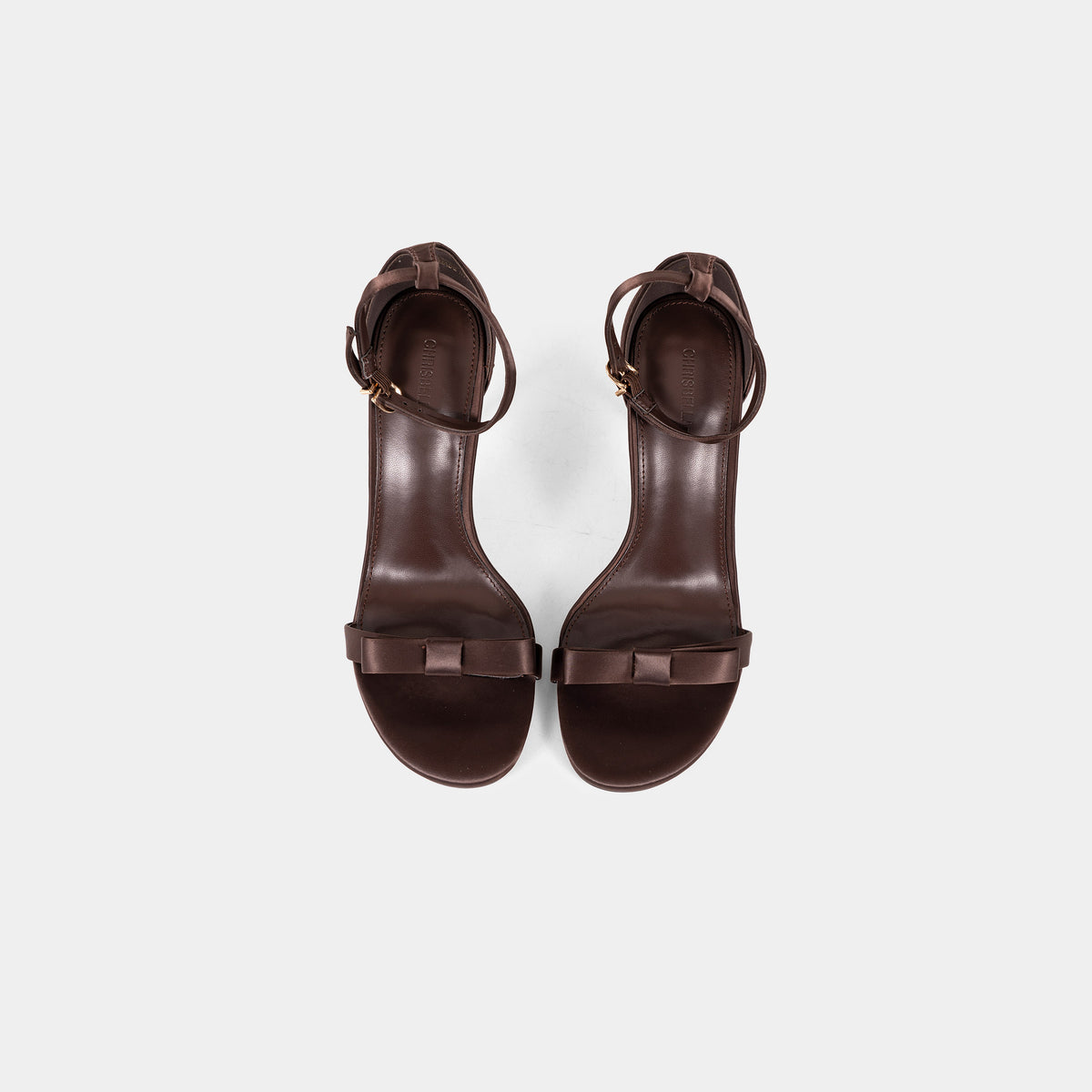 Sandales à Bride à la Cheville avec Nœud