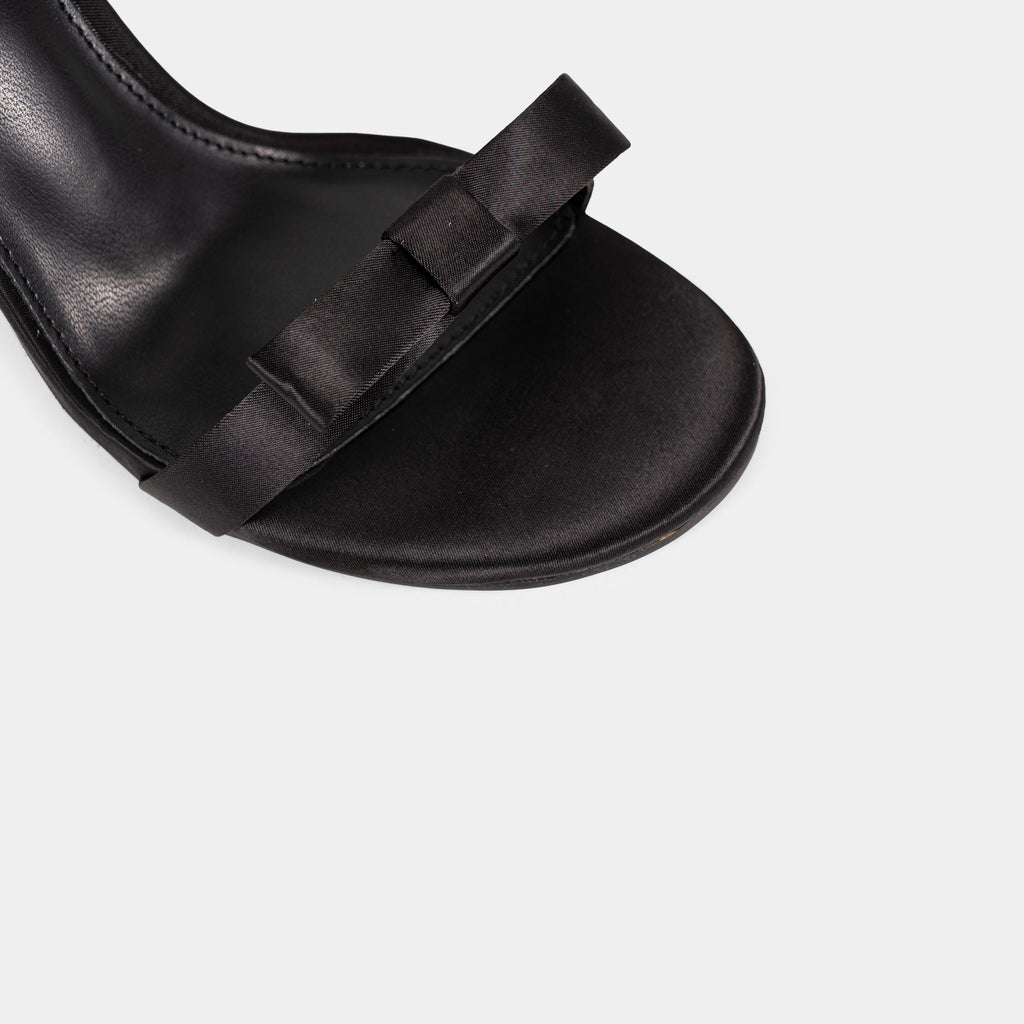Sandales à Bride à la Cheville avec Nœud