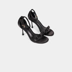Sandales à Bride à la Cheville avec Nœud