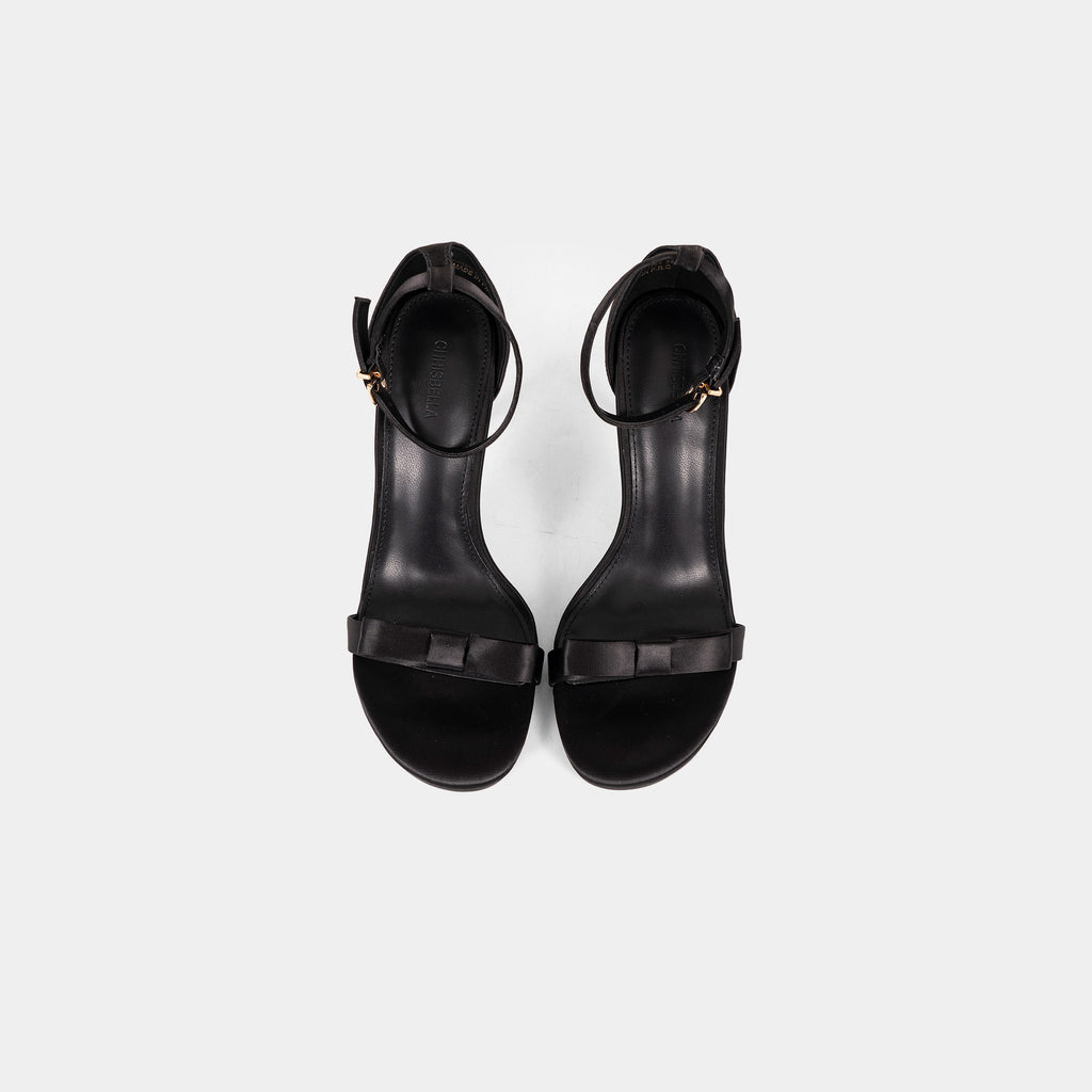Sandales à Bride à la Cheville avec Nœud