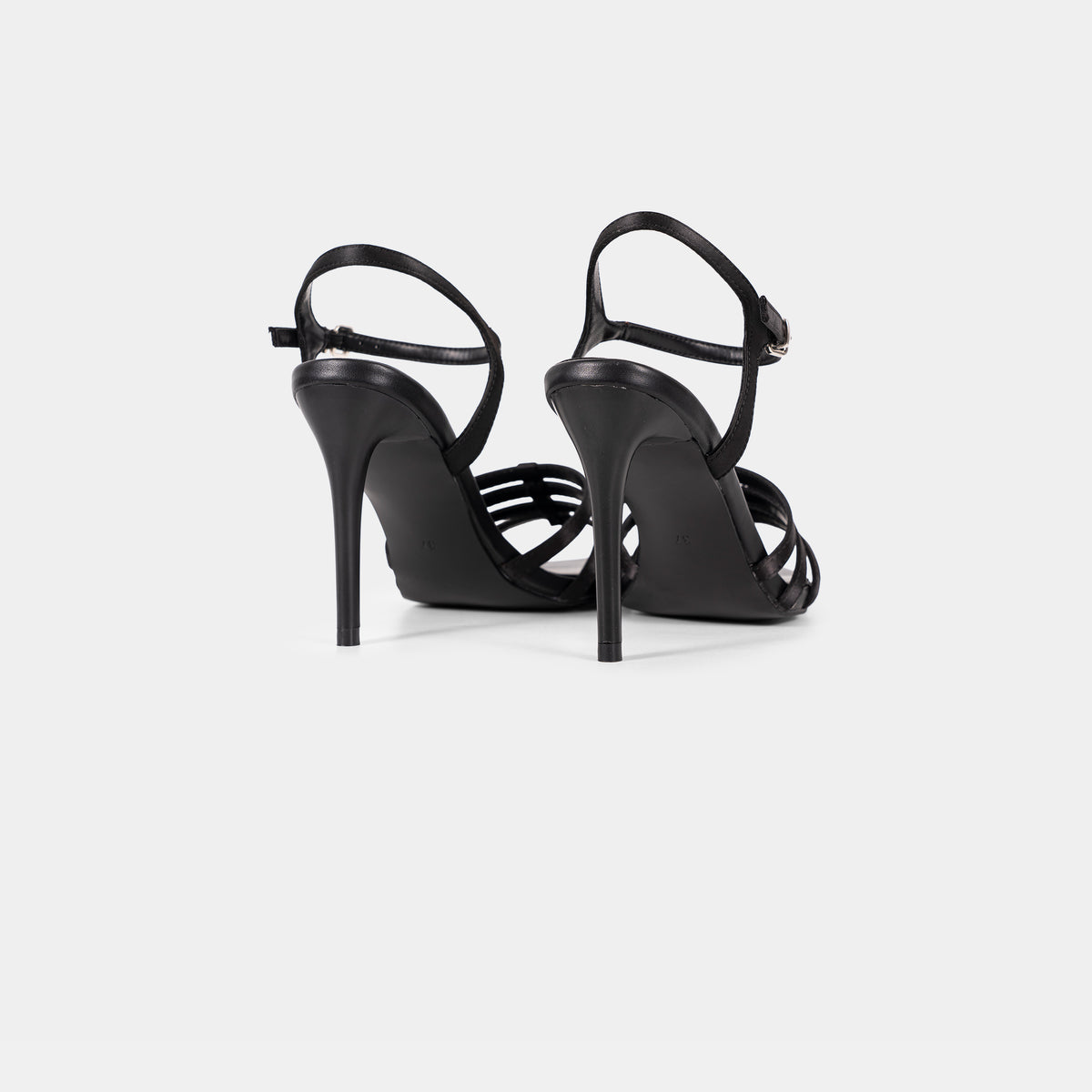 Sandales à Brides Multiples et Bride à la Cheville