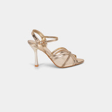 Crystal-Trimmed Sheer Mesh Ankle-Strap Sandals