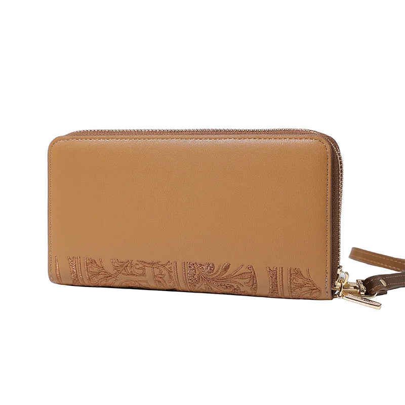 Chrisbella embroidery medium wallet 3