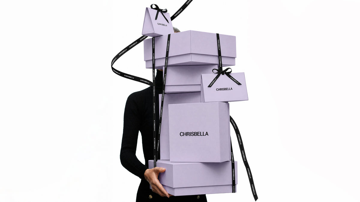 L’emballage signature Chrisbella