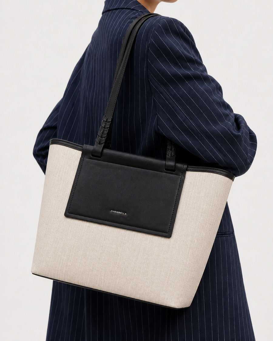 Grand Tote Bag avec Pochette Intérieure